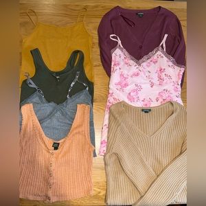 Various Wild Fable Tops. All in good condition!